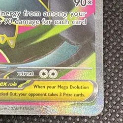 Pokemon Mega Charizard X EX 109/094 Me02 Phantasmal Flames Ultra Rare Holo 360HP - Image 4