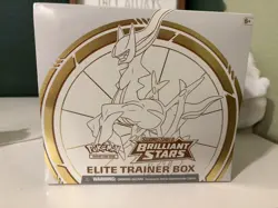 Brilliant Stars Elite Trainer Box Factory Sealed Pokemon Sword & Shield ETB - Image 1