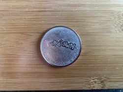 Lugia Metal Coin Pokemon Wizards Of The Coast 2001 Original WOTC - Image 1