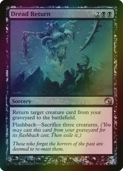 MTG Dread Return Foil ** Premium Deck Series: Graveborn ** English - Image 1