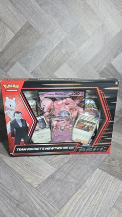Pokemon TCG Destined Rivals Team Rockets Mewtwo EX Box - Image 2