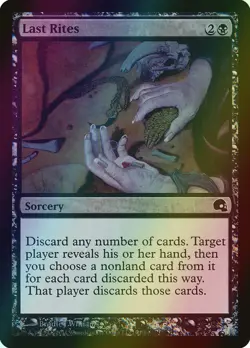 MTG Last Rites Foil ** Premium Deck Series: Graveborn ** English - Image 1