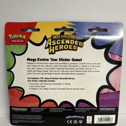 Pokemon Mega Evolution Ascended Heroes Tech Sticker Collection - Three Packs - Image 2