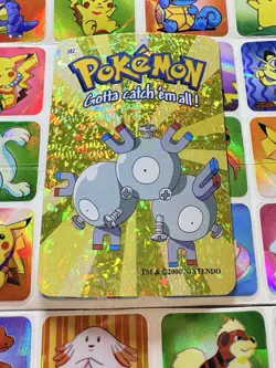 Pokemon 151 Vintage Pocket Monsters Vending HOLO Prism Sticker 00 Nintendo - Image 1