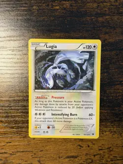 POKEMON LUGIA FATES COLLIDE 78/124 R NM Common/uncommon - Image 1