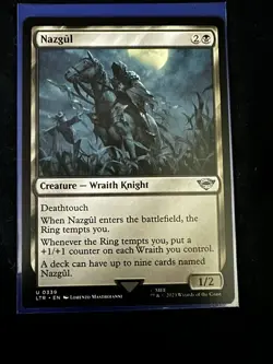 Nazgul (0339) NM, English MTG The Lord Of The Rings: Tales Of Middle-earth - Image 1