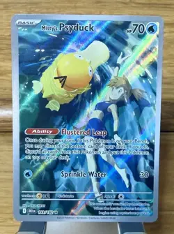 Pokemon Misty's Psyduck 193/182 SV10 Destined Rivals Illus Rare Holo MINT 🔥 - Image 1