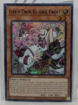 x2 YuGiOh! Live Twin Ki-sikil Frost MP22-EN064 - Super Rare - 1st Edition - Image 2