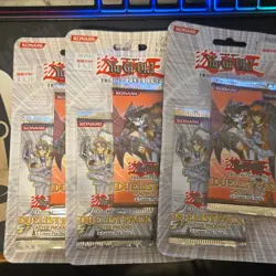 *3* Yu-Gi-Oh! Duelist Pack Jaden Yuki 2 & Aster Phoenix 2-Pack 1st Ed English - Image 1