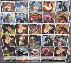One Piece TCG Card Lot Foil Rares *25 Count* #3 - Image 1