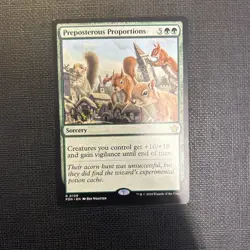 x1 Preposterous Proportions R MTG Foundations M/NM, English - Image 1