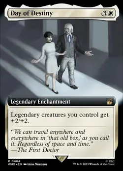 Mint/Near-Mint, English - 4 x MTG Day of Destiny - Extended Art Universes Beyond - Image 1