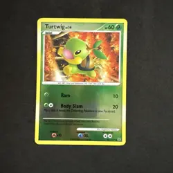 Turtwig 101/127 Platinum Reverse Holo Pokemon - Image 1