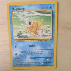 MAGIKARP 35/102 POKEMON CARD (BASE SET) - Image 1