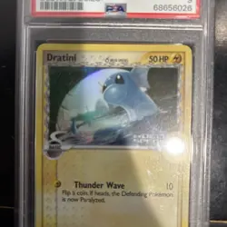 Pokemon Card Dratini EX Delta Species REV.FOIL 66/113 PSA 9 Mint - Image 2