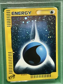PSA 8 NM-MT Japanese Water Energy Holo McDonald's Card 2002 Pokemon E-reader - Image 4
