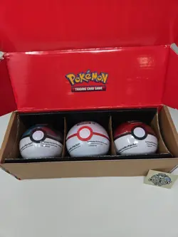 Pokemon TCG: Poke Ball Tin 3-Pack Bundle 2024 Factory Sealed Amazon Exclusive - Image 2