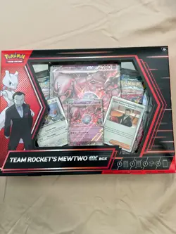 Pokemon TCG Team Rocket's Mewtwo EX Collection Box New and Sealed UK - Image 1