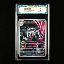 TQG 10 GEM MINT 2025 Pokemon JPN Galarian Obstagoon #I M2a 209/193 AR - Image 1