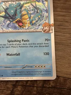 Pokemon TCG Misty's Gyarados Deck Exclusives Rare Regular 049/182 180 HP English - Image 3