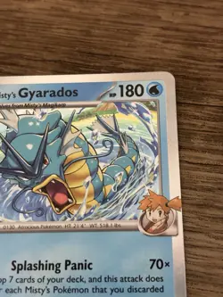 Pokemon TCG Misty's Gyarados Deck Exclusives Rare Regular 049/182 180 HP English - Image 5