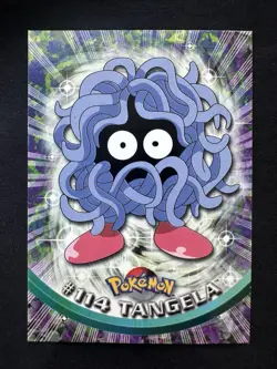 Tangela #114 2000 Topps Series 2 Pokemon Blue Logo TV Animation Edition - Image 1