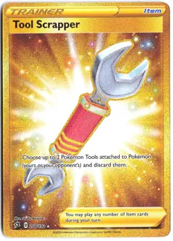 Tool Scrapper 208/192 Secret Rare Rebel Clash Pokemon - Image 1