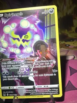 Spiritomb TG09/TG30 Pokemon SWSH11: Lost Origin Trainer Gallery Holo Ultra Rare - Image 2