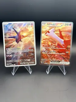 Latios 203/191 & Latias ex 239/191 SIR IR Surging Sparks NM Pokemon - Image 1