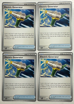 Pokemon TCG - Electric Generator 170/198 - Scarlet & Violet - NM - Playset 4x - Image 1