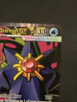 Mega Starmie EX 102/088 Full Art Ultra Rare Pokemon TCG: Perfect Order - Image 3