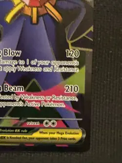 Mega Starmie EX 102/088 Full Art Ultra Rare Pokemon TCG: Perfect Order - Image 4