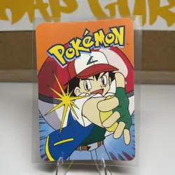 Pokemon Sticker Rare Vintage Vending Machine Holo prism Nintendo 2000 Bandai Jpn - Image 2