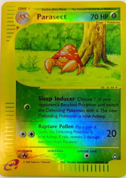 Pokemon E Reader Lot Aquapolis Houndoom Parasect Fighting Cube Holo Reverse Holo - Image 2