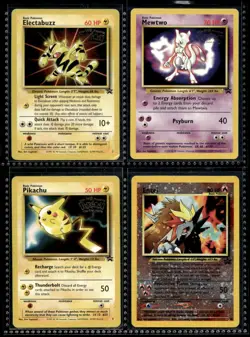 Vtg Pokemon Card Lot WOTC Set Movie Promo Stamped Binder Collection WB Original - Image 1