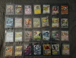 Pokemon Card Lot - Very Clean Contenders - Illustration Rare - Full Art Ex - Image 1