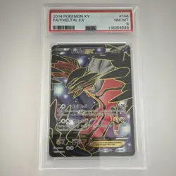 Yveltal EX 144/146 Full Art Ultra Rare Holo XY PSA 8 Pokemon - Image 1