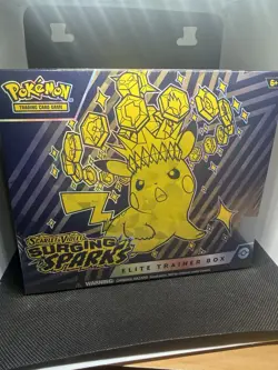 Pokemon TCG Surging Sparks Elite Trainer Box - SV08 Factory Sealed - Image 1