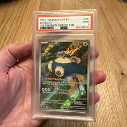 Pokemon Cards - PSA 9 Snorlax 051 - Pokemon Center Black Star Promo - MINT PSA9 - Image 2