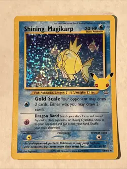 Shining Magikarp Celebrations Holo 66/64 Pokemon - Image 1
