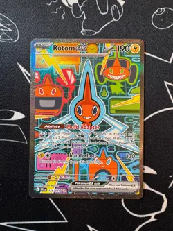 Rotom EX 126/094 Pokemon TCG Phantasmal Flames Special Illustration Rare English - Image 1