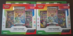 2x Pokemon First Partner Illustration Collection NEW - Ships Fast! - Image 1