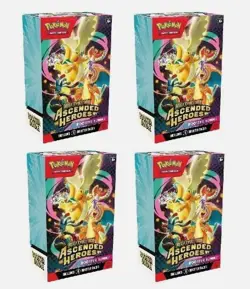 Pokemon Ascended Heroes Booster Bundle LOT OF 4 (PRESALE) - Image 1