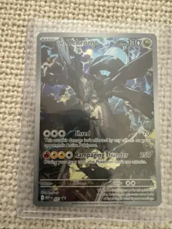 Pokemon Card N’s Zekrom From Ascended Heroes ETB Box Mega Evolutions - Image 1