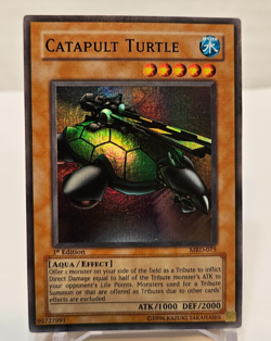 Catapult Turtle MRD-075 Super Rare 1st Edition Yugioh 1601 - Image 1