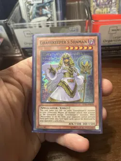 Gravekeeper's Shaman LVAL-EN033 Legacy of the Valiant Unlimited - Image 1