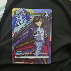 Lelouch Lamperouge (013) R* 1 Star Union Arena Code Geass Rare 1 Star - Image 1