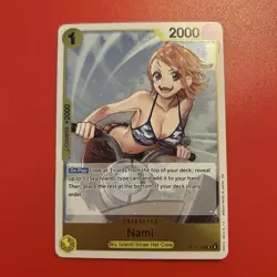Nami - OP15-108 R - One Piece TCG - Adventure on Kami's Island - NM/M Foil - Image 1