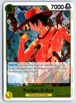 Portgas.D.Ace - PRB02-018 One Piece Premium Booster -The Best- Vol. 2 Foil NM - Image 1