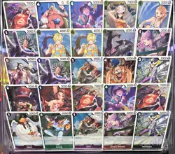 One Piece TCG Card Lot Foil Rares *25 Count* #10 - Image 1
